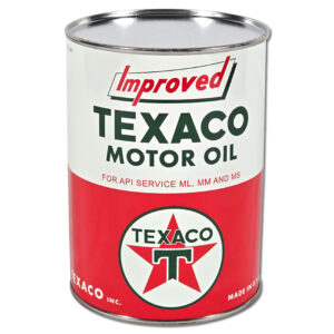 ALL METAL Oil Can - Texaco