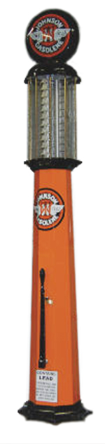 AMERICAN 10 GALLON PUMP - BLACK & ORANGE