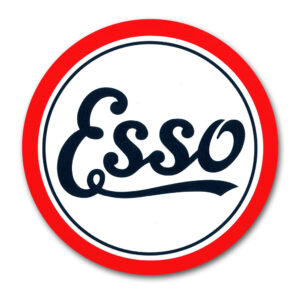 ESSO SCRIPT DECAL