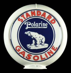 STANDARD POLARINE MOTOR OIL GLOBE