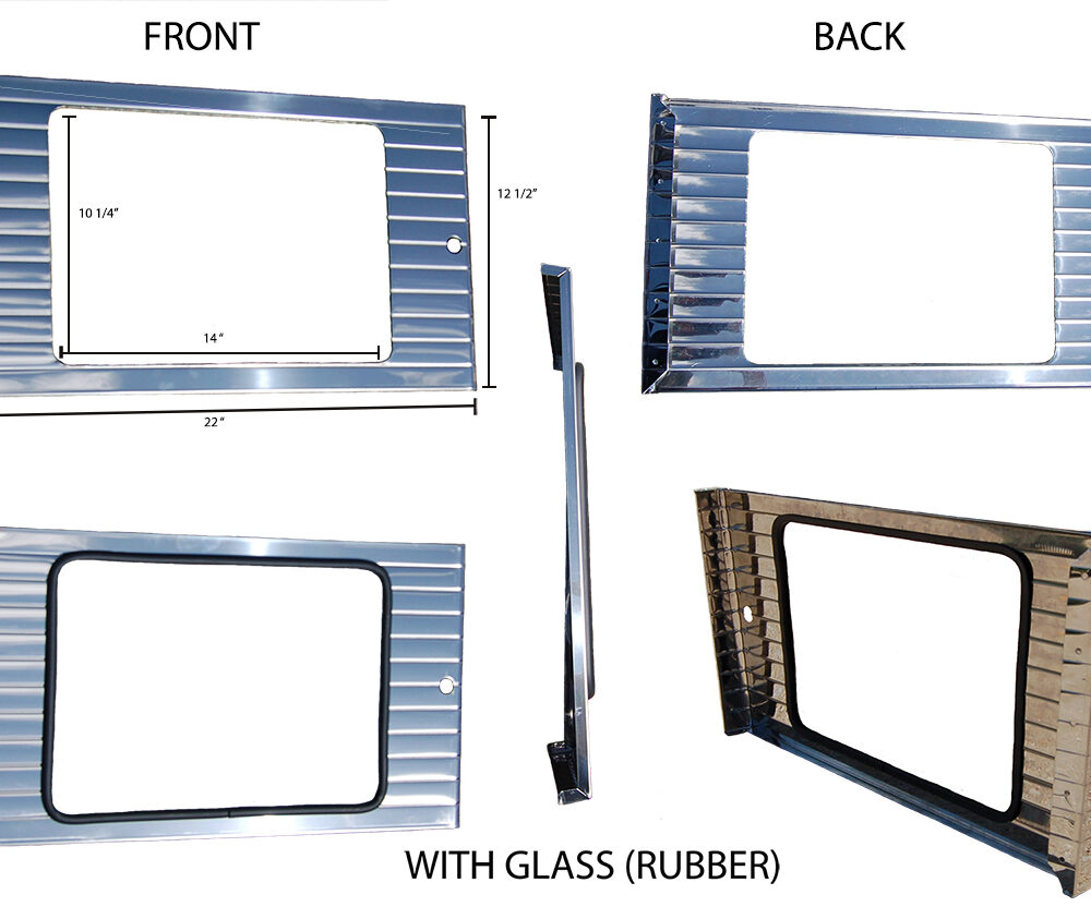 WAYNE 505 STAINLESS UPPER FRONT PANEL
