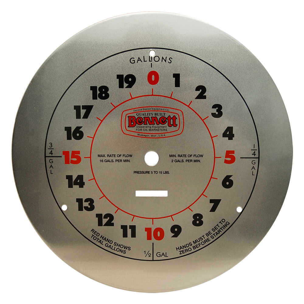 BENNETT 150 CLOCK FACE