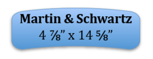 MARTIN & SCHWARTZ 80 AD GLASS