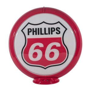 1950s STYLE RED PHILLIPS 66 GLOBE