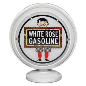 WHITE ROSE BOY MINI GLOBE