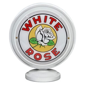 WHITE ROSE MINI GLOBE