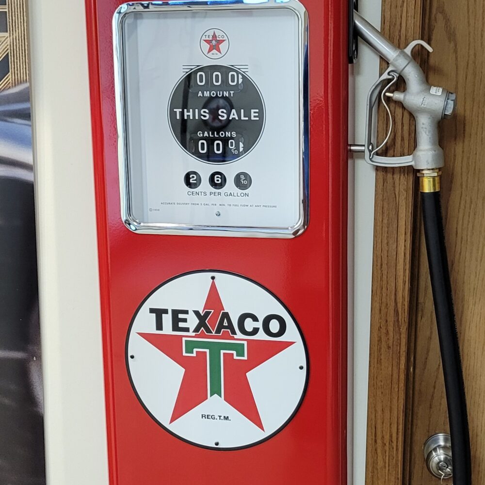 Texaco hosenozz half pump